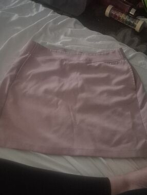 32 Degrees Pastel Pink Mini Skirt - A-Line Athletic Style